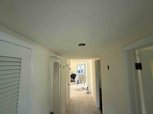 Stucco repair on Florida home