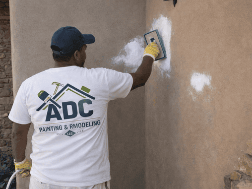 Stucco repair and exterior paint